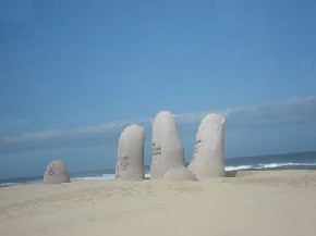 Escultura en La Brava - Punta del Este